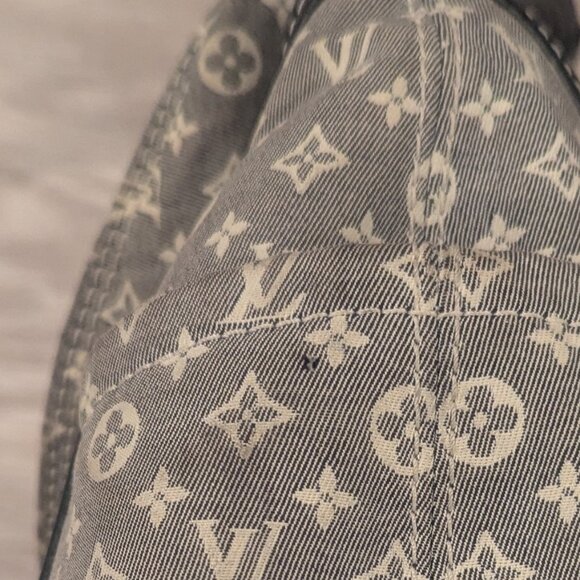 Louis Vuitton Idylle Romance Large Hobo Shoulder Bag Blue Monogram Canvas - Picture 7 of 14